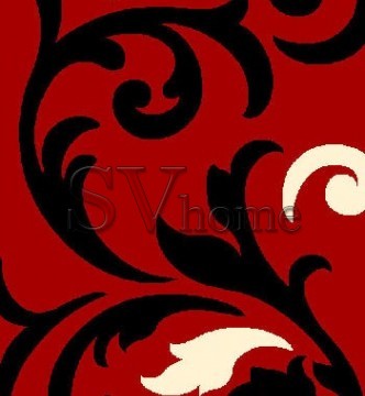 Синтетичний килим Фреза F009 red - высокое качество по лучшей цене в Украине.